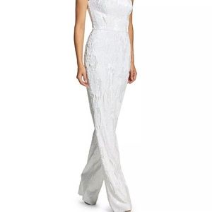 Dress the Population Straight Leg Jumpsuit